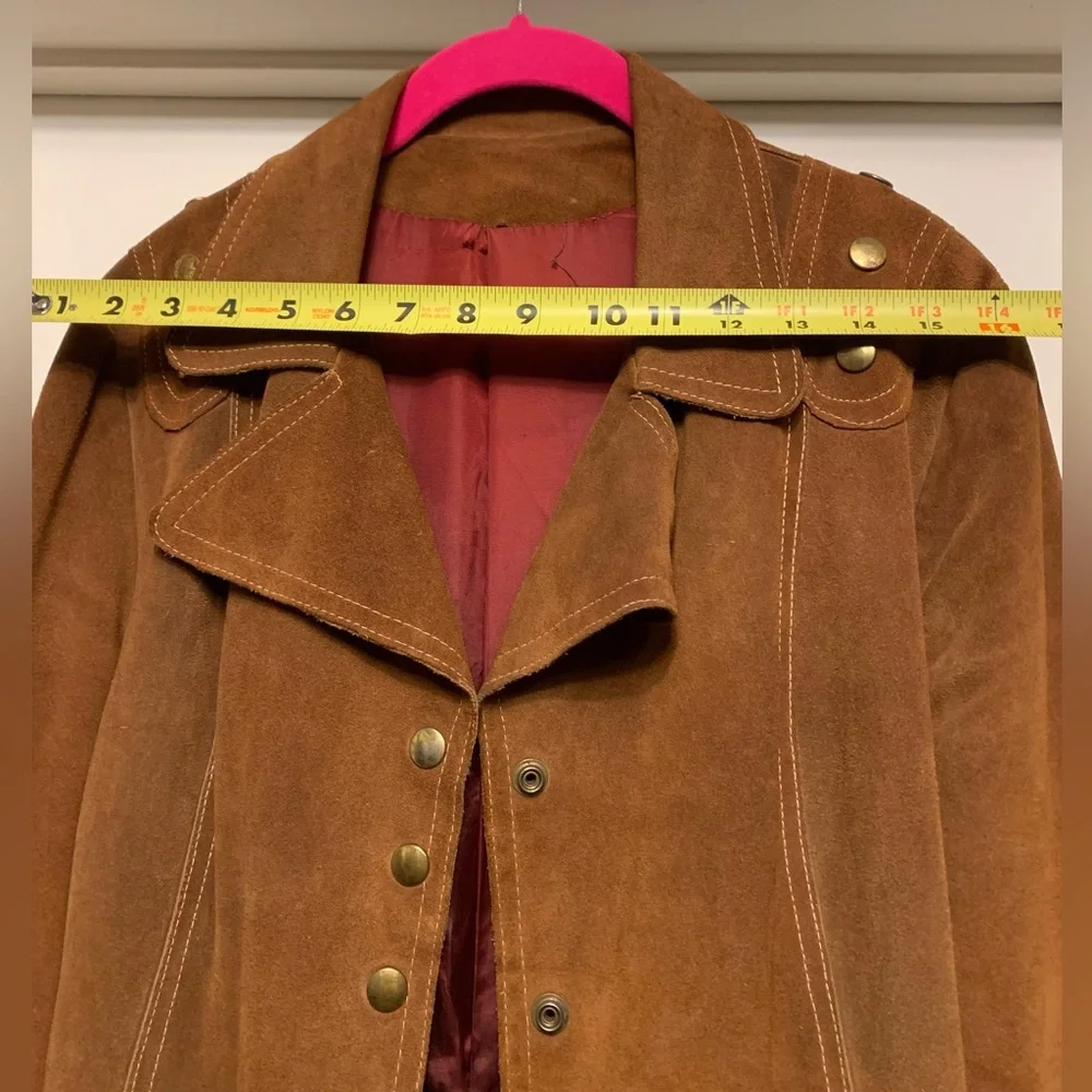 🔥 Vintage Suede Jacket - Western Chic Meets Rockstar Vibes 🤠🎸🔥 - Picture 13 of 16